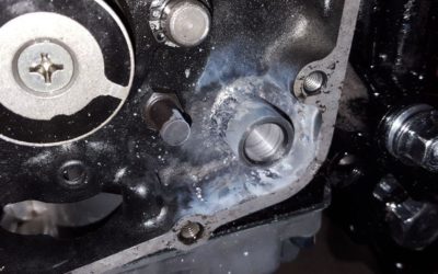 Reparatur an Kawasaki Motor